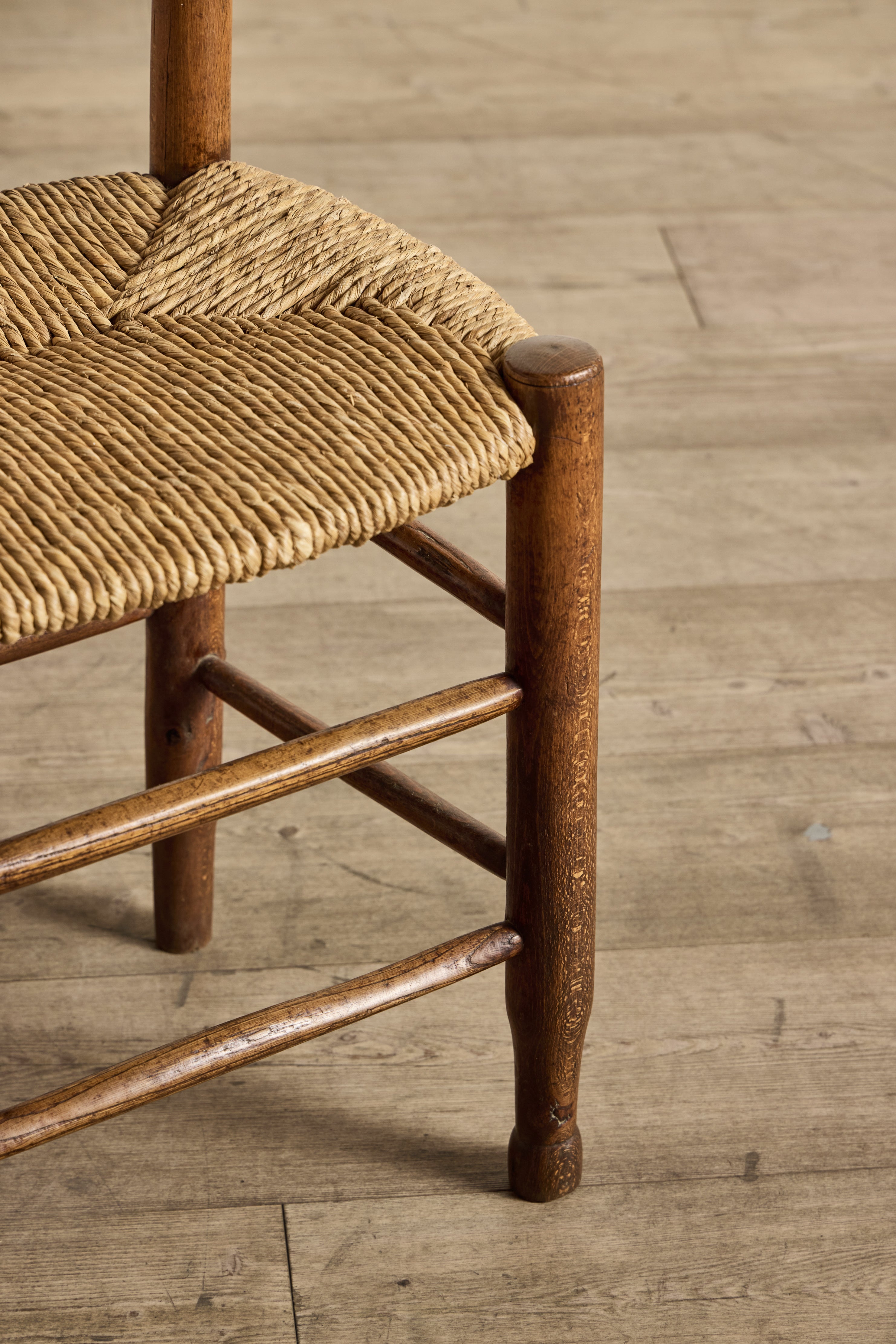 Pair of Petite Rush Chairs