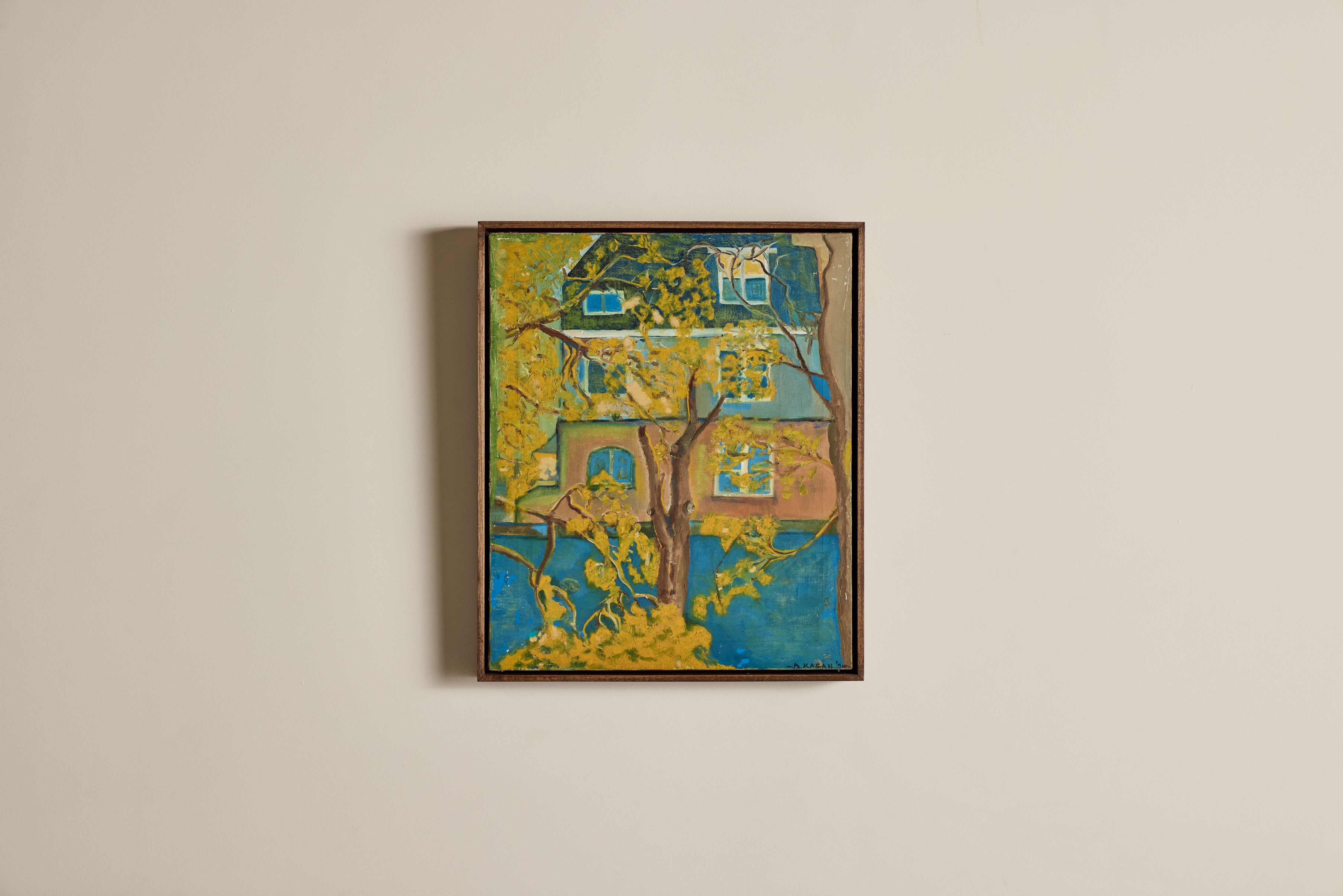 Late 20th Century Oil Painting