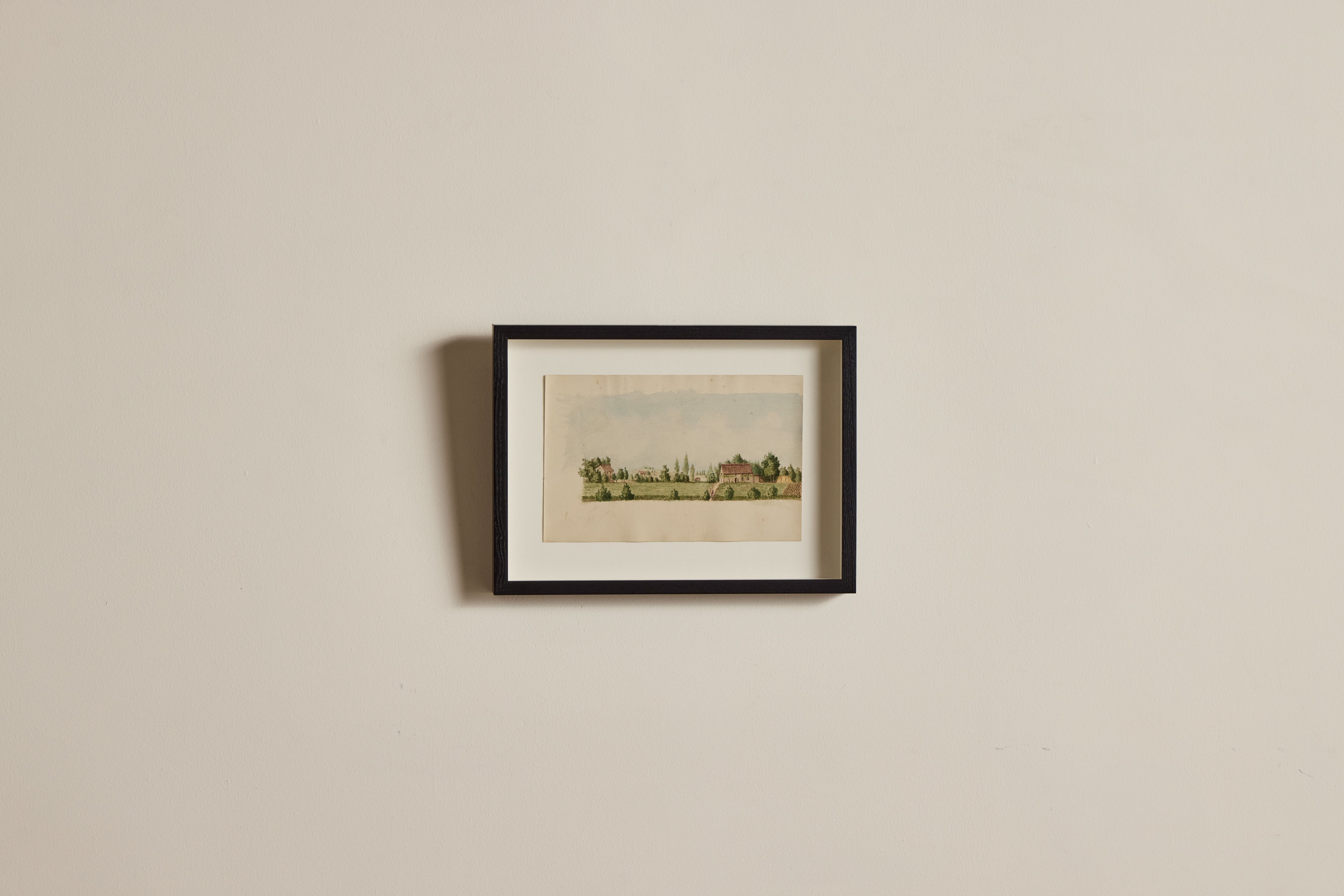 Farmhouse Watercolor