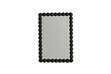 Small Bobbin Mirror in Black