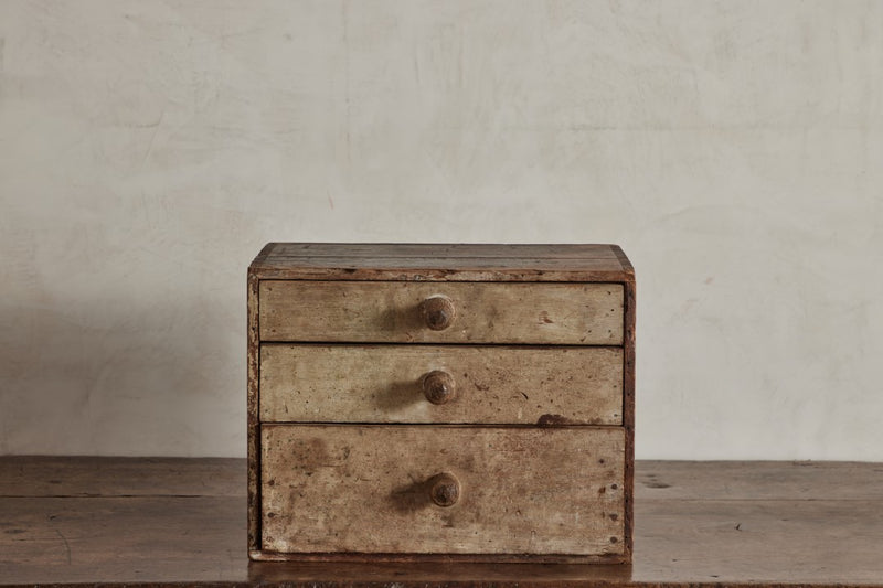Painted Counter Cabinet
