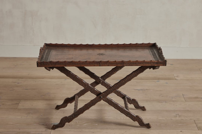 Carved Tray Table