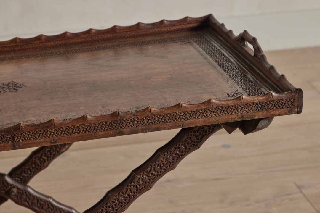 Carved Tray Table
