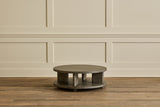 Round Shelf Coffee Table, 36"