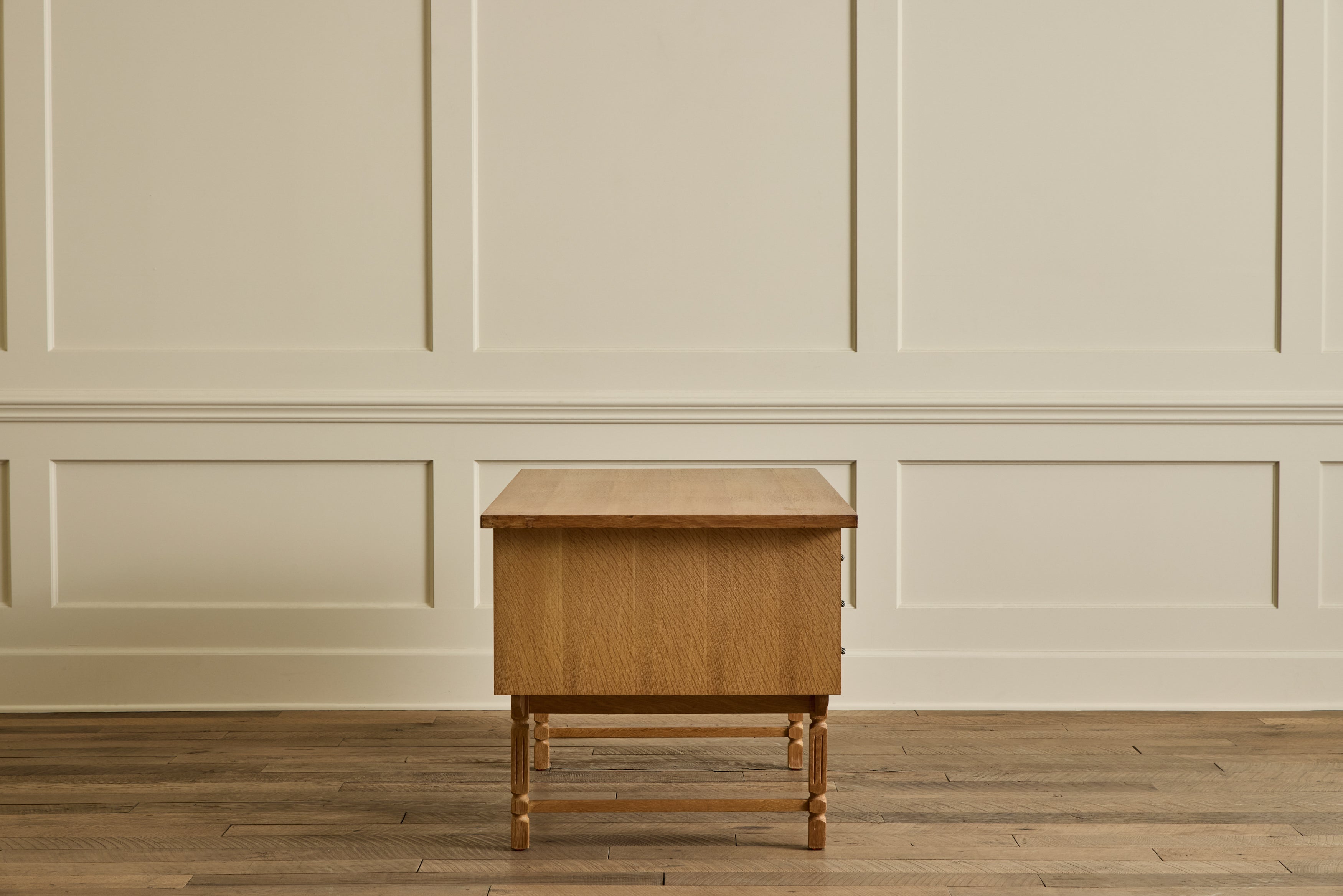 Danish Oak Wood Desk
