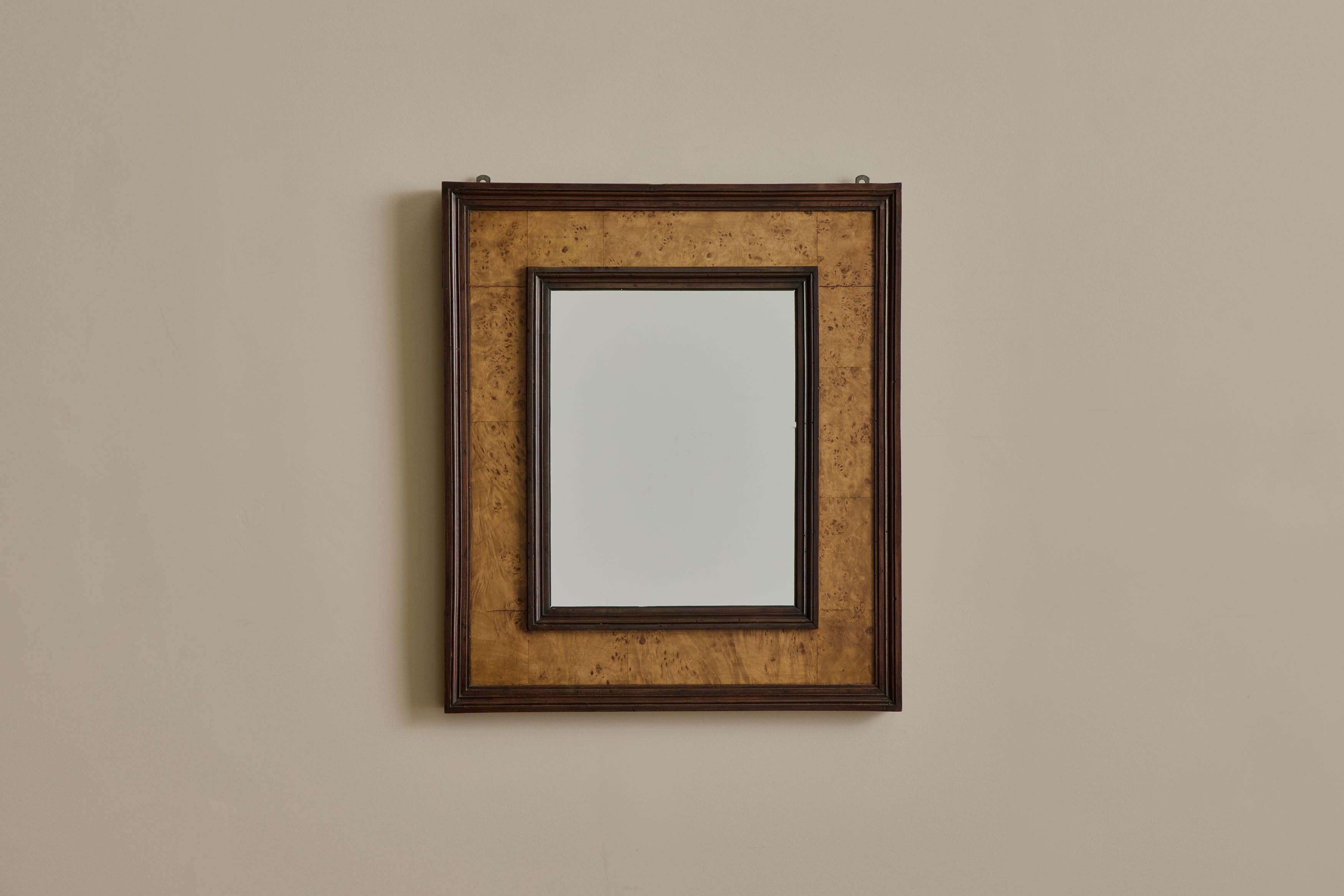 Burlwood Frame Mirror