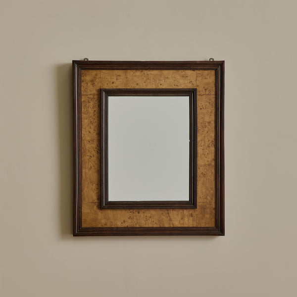 Burlwood Frame Mirror – Nickey Kehoe