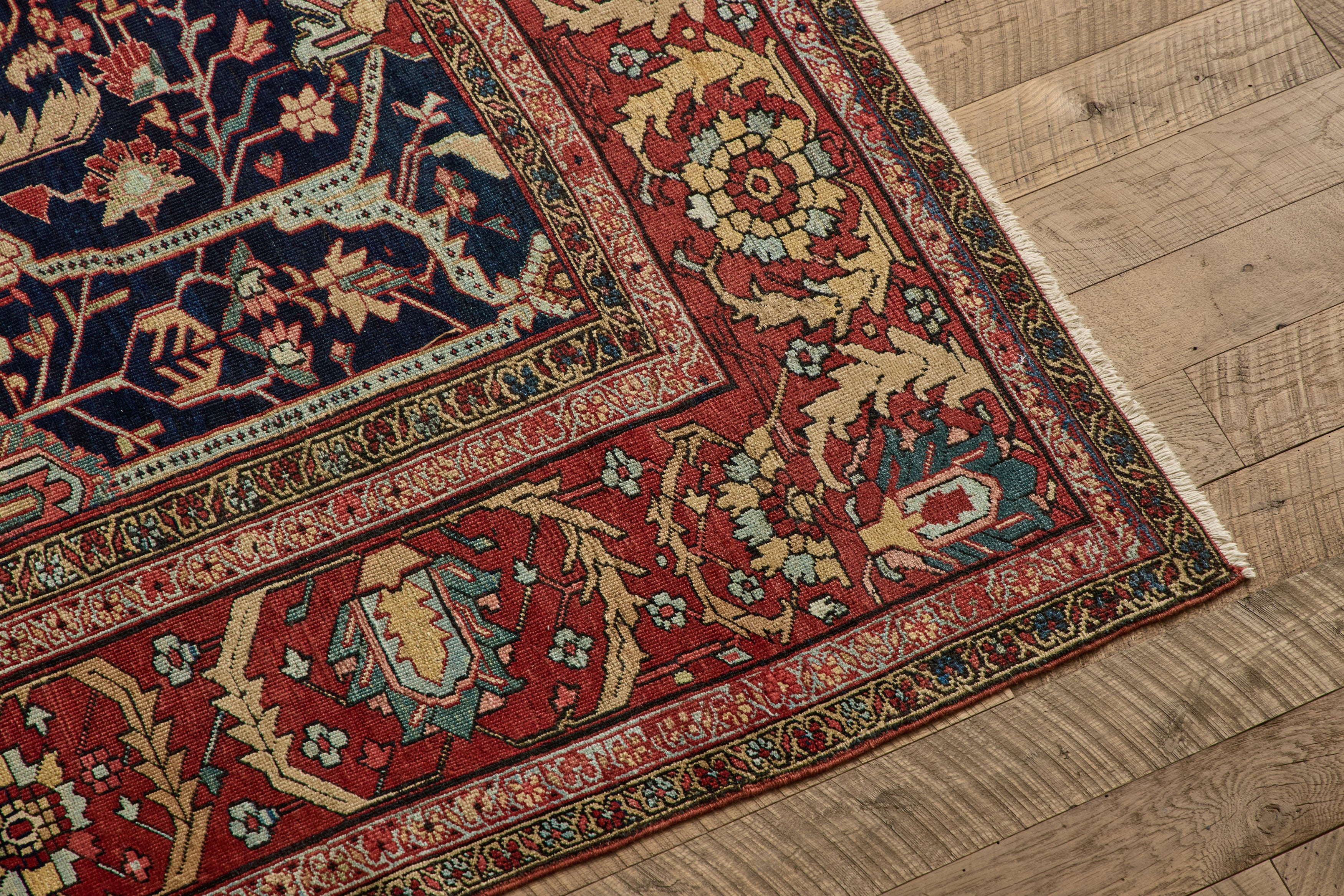 Persian Heriz Rug 9'4 X 12'6