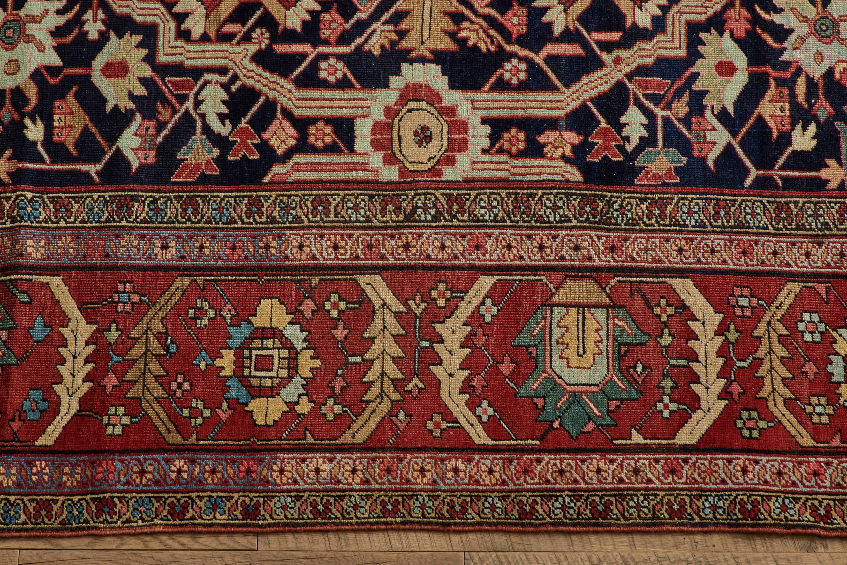 Persian Heriz Rug 9'4 X 12'6