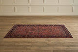 Rose Persian Sarouk Rug 6'9 X 9'10