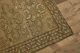 Beige Tribal Rug 3'9 X 5'