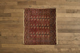 Persian Turkoman Throw Rug 3’6 x 3’11