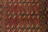 Persian Turkoman Throw Rug 3’6 x 3’11