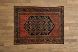 Blue & Blush Bibikabad Rug 5' x 6'7
