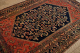 Blue & Blush Bibikabad Rug 5' x 6'7