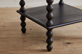 3-Tier Bobbin Side Table in Ebony