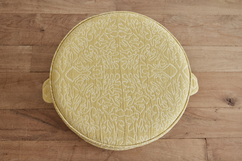 Nickey Kehoe 17" Round Hassock - In Stock