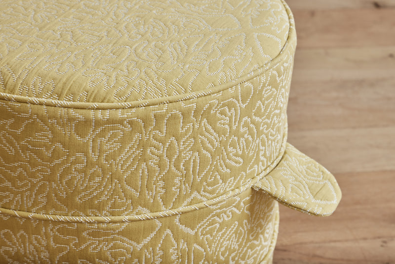 Nickey Kehoe 17" Round Hassock - In Stock