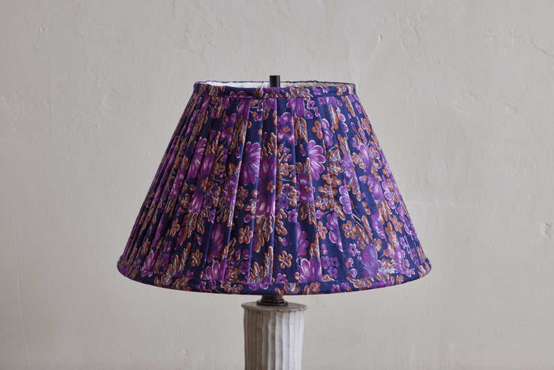 Lampshade in Vintage Purple Floral