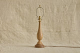 Flicker Lamp Base in Natural Oak