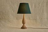Shown with Green Linen Lampshade 