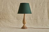 Shown with Green Linen Lampshade 