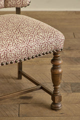 Set of 6 Dark Oak Dining Chairs