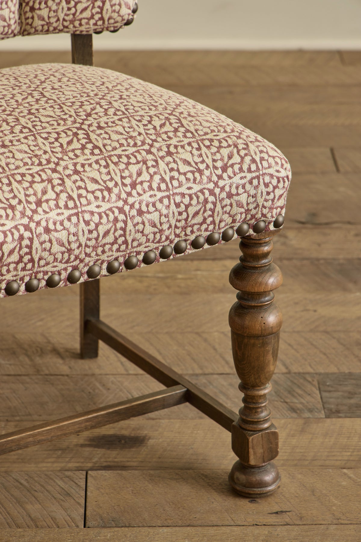 Set of 6 Dark Oak Dining Chairs