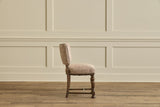 Set of 6 Dark Oak Dining Chairs