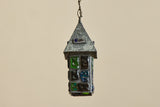 Brutalist Colored Glass Lantern
