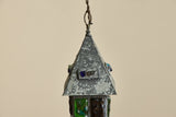 Brutalist Colored Glass Lantern