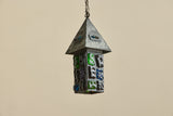 Brutalist Colored Glass Lantern