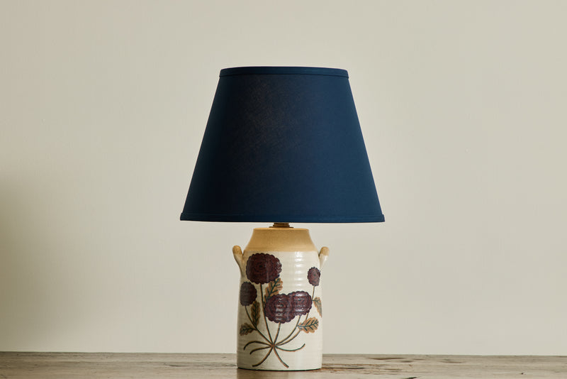 Ranunculus Table Lamp in Mulberry
