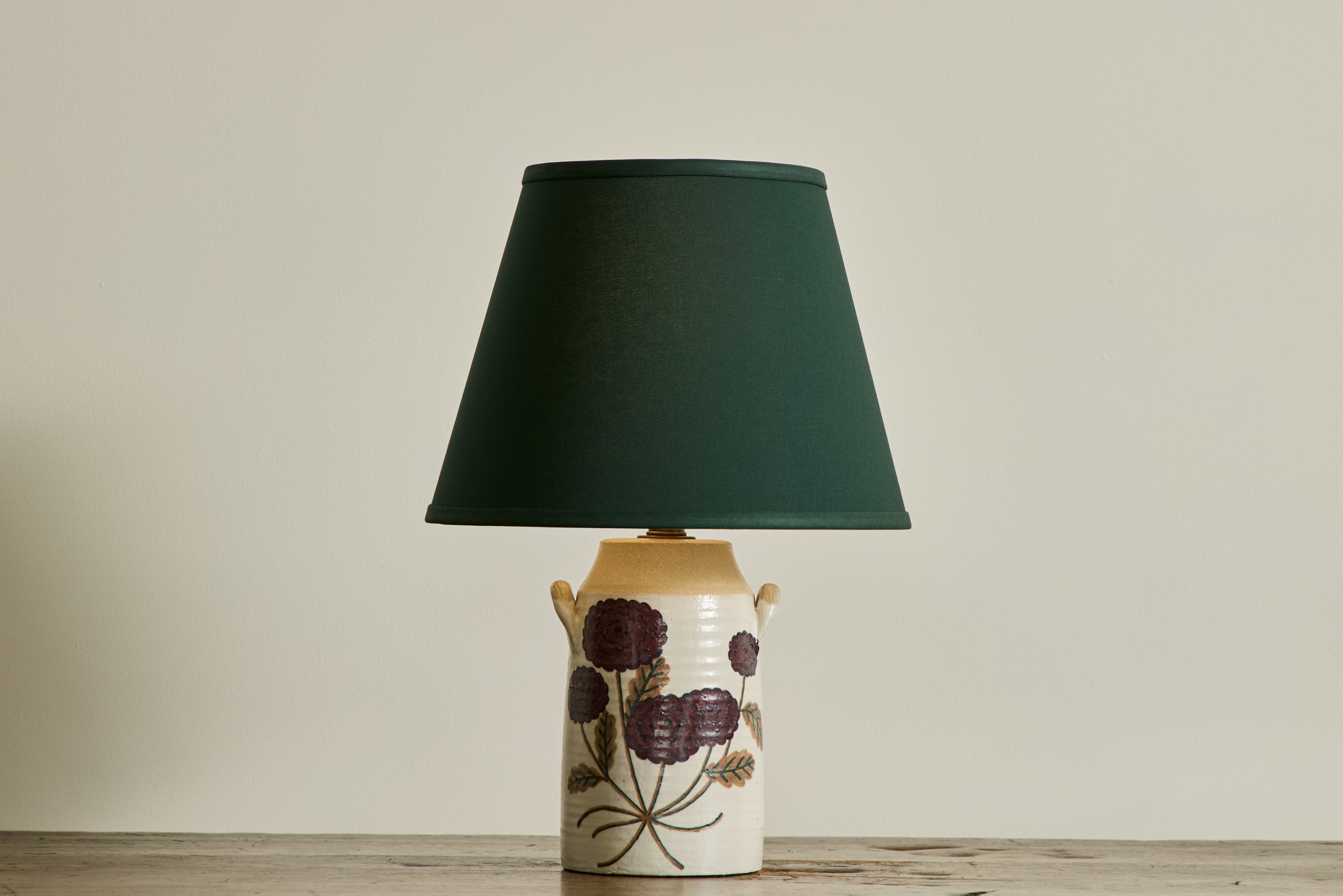 Shown with Green Linen Shade