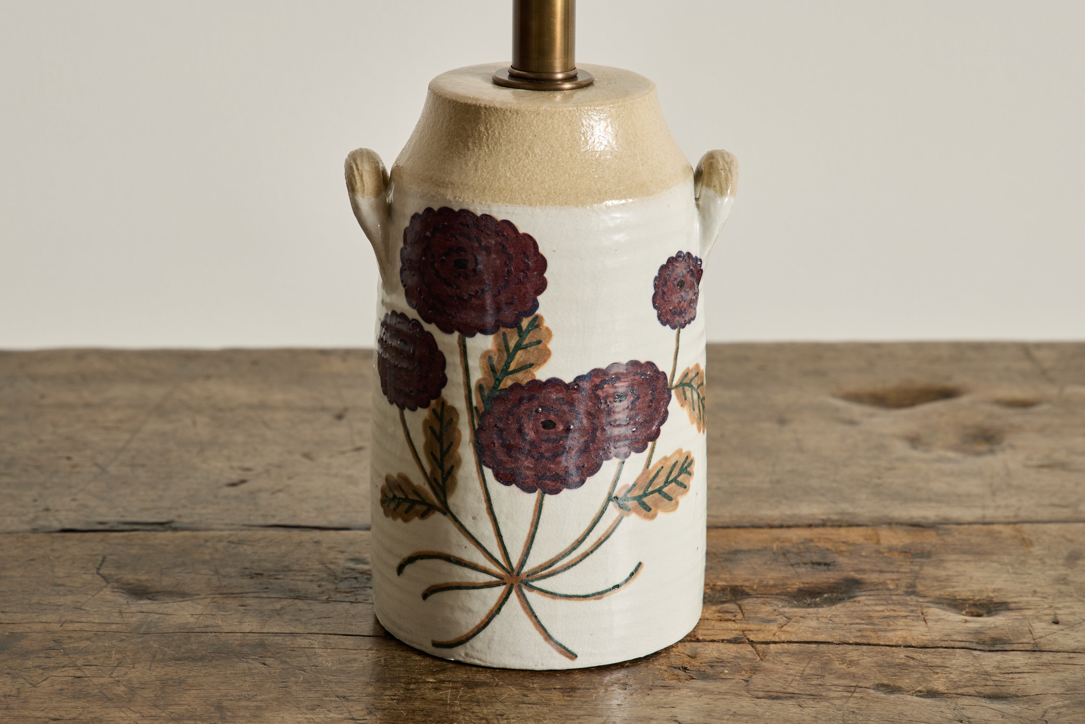 Ranunculus Table Lamp in Mulberry
