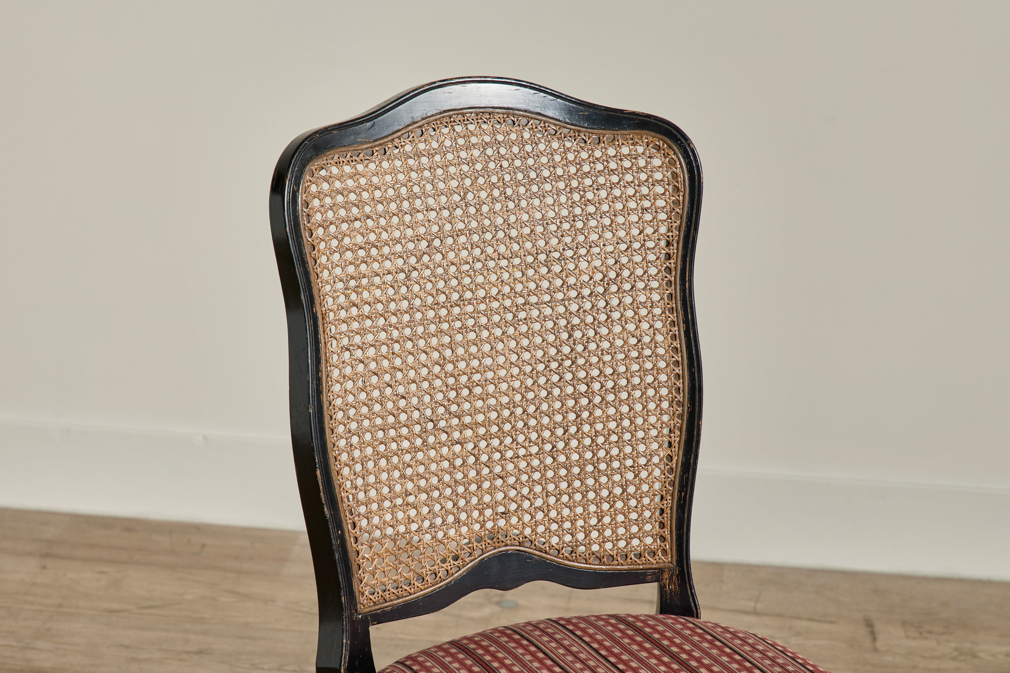 Set of 4 Cane Back Chairs