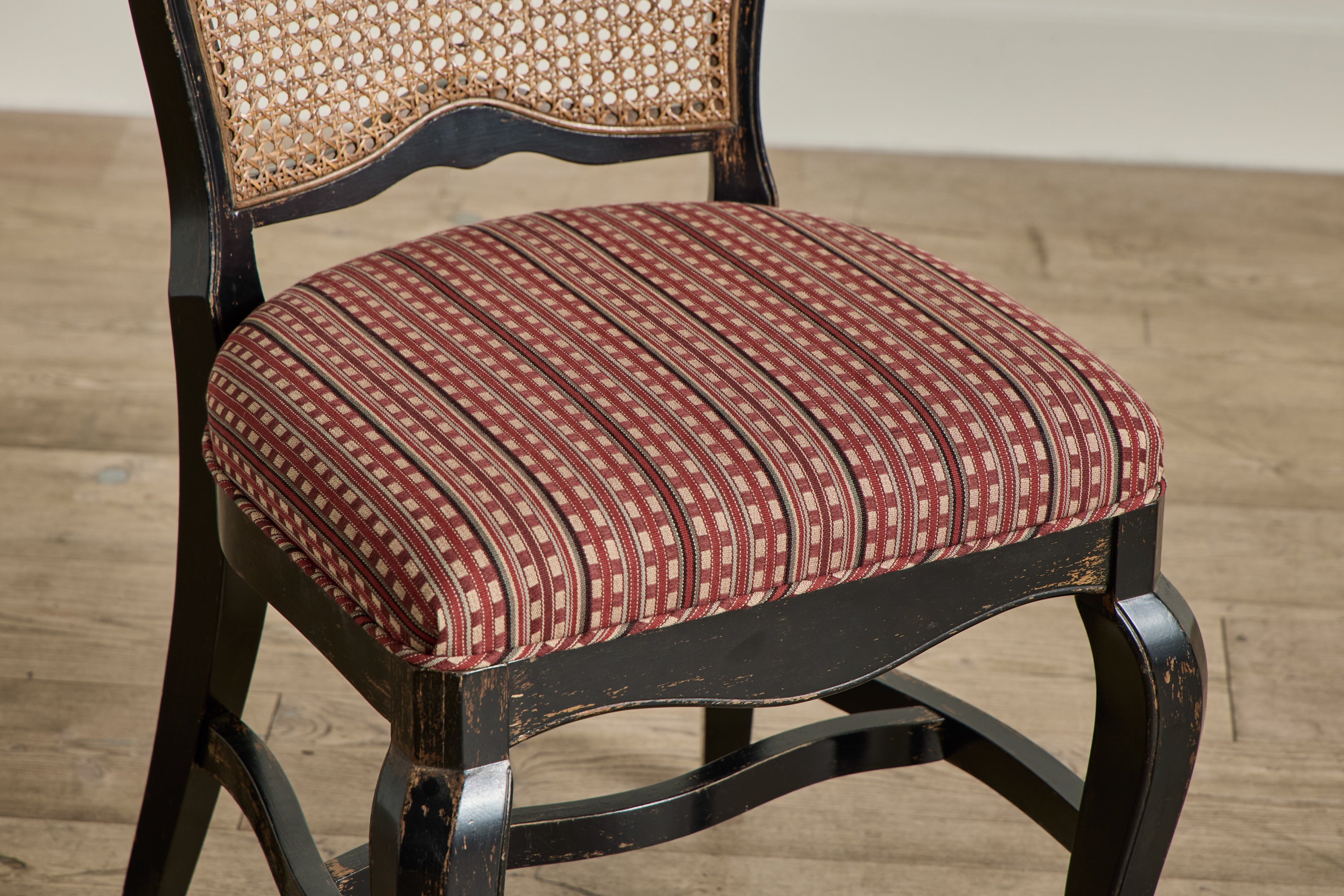 Set of 4 Cane Back Chairs