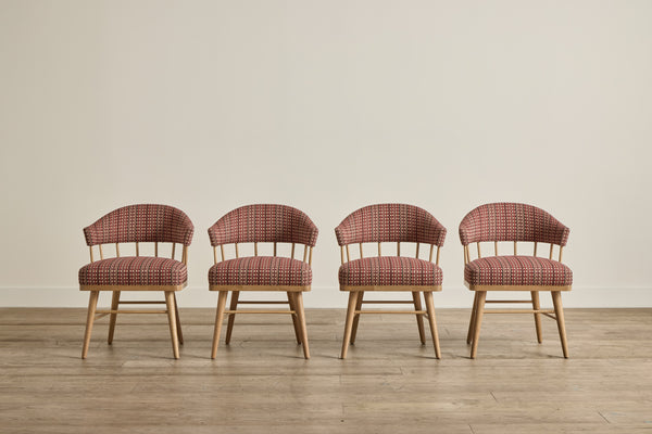 Metal Spindle Back Viewing Chair – Nickey Kehoe