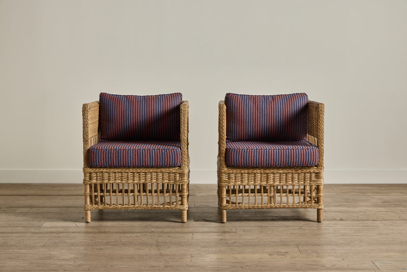 Rattan Club Chair