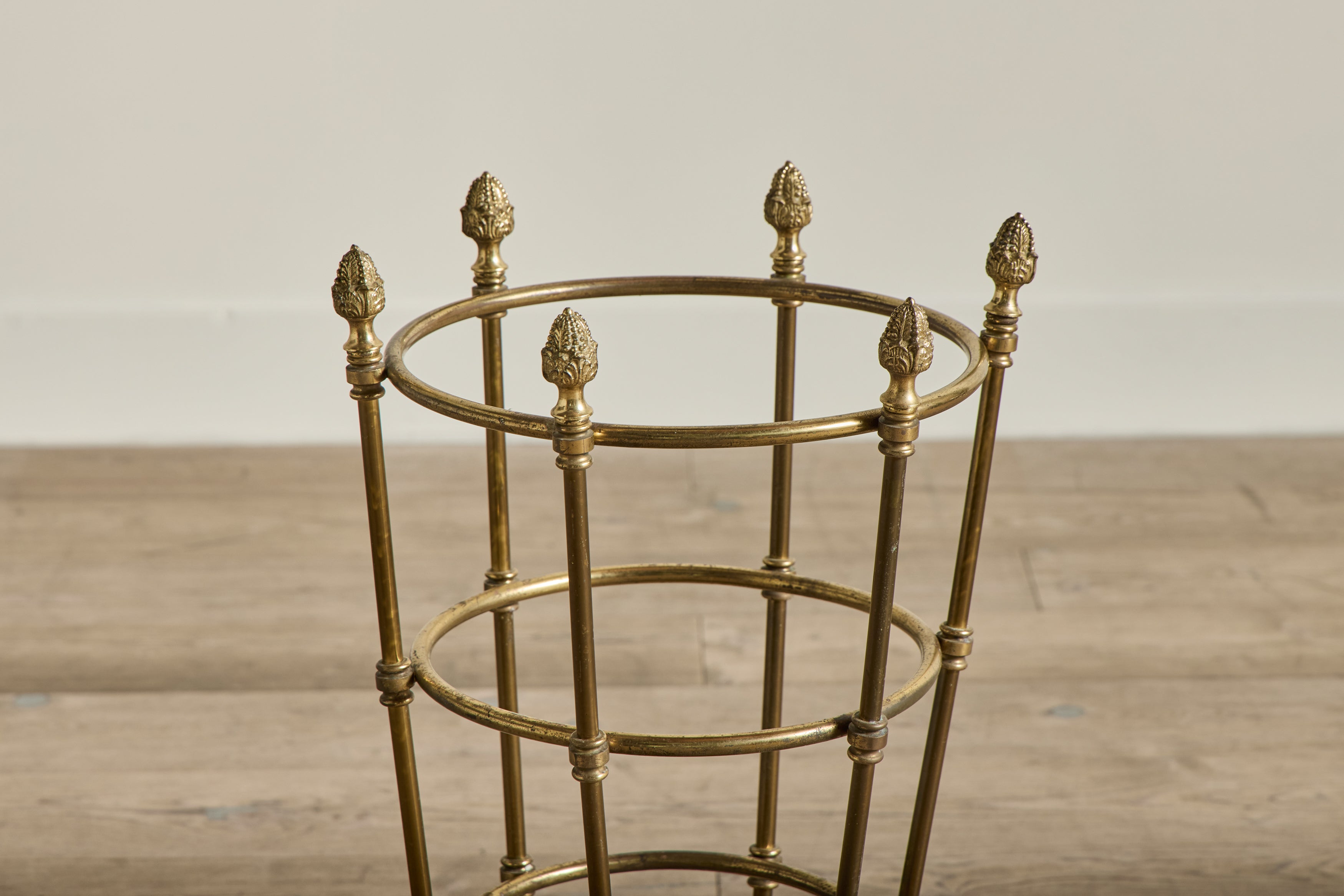 1900s Brass Umbrella Stand
