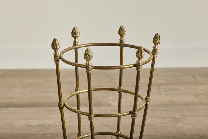 1900s Brass Umbrella Stand