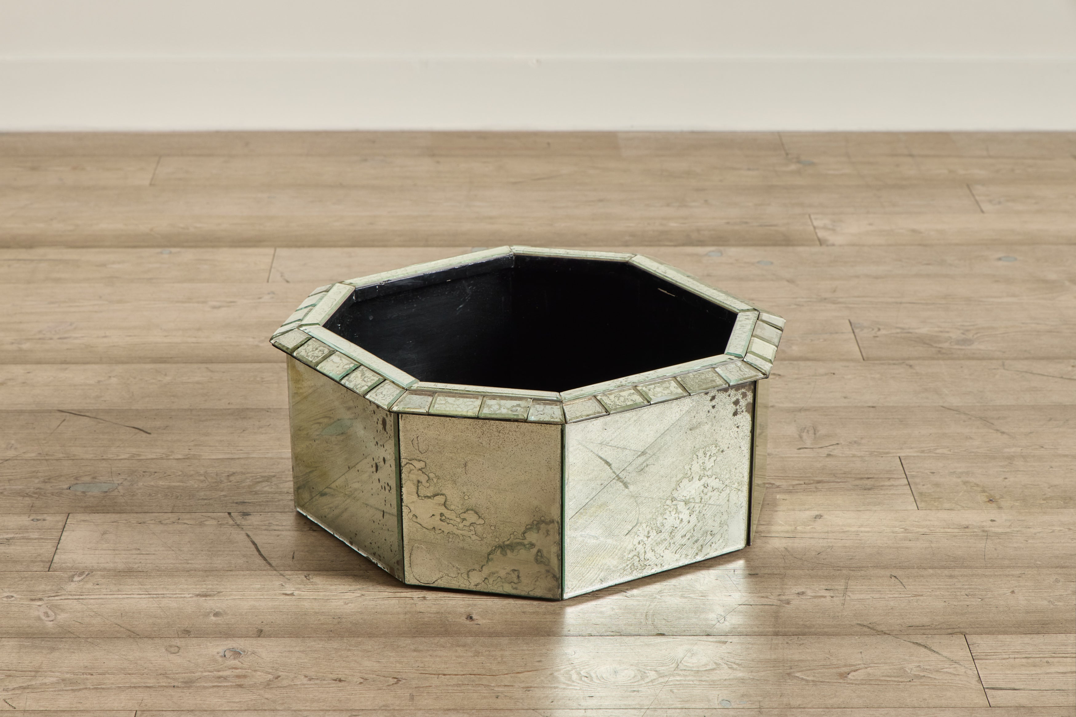 1950s Mirrored Cache Pots
