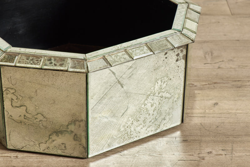 1950s Mirrored Cache Pots