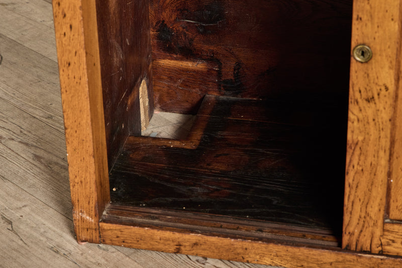 Early 20th Century Sliding Glass Cabinet