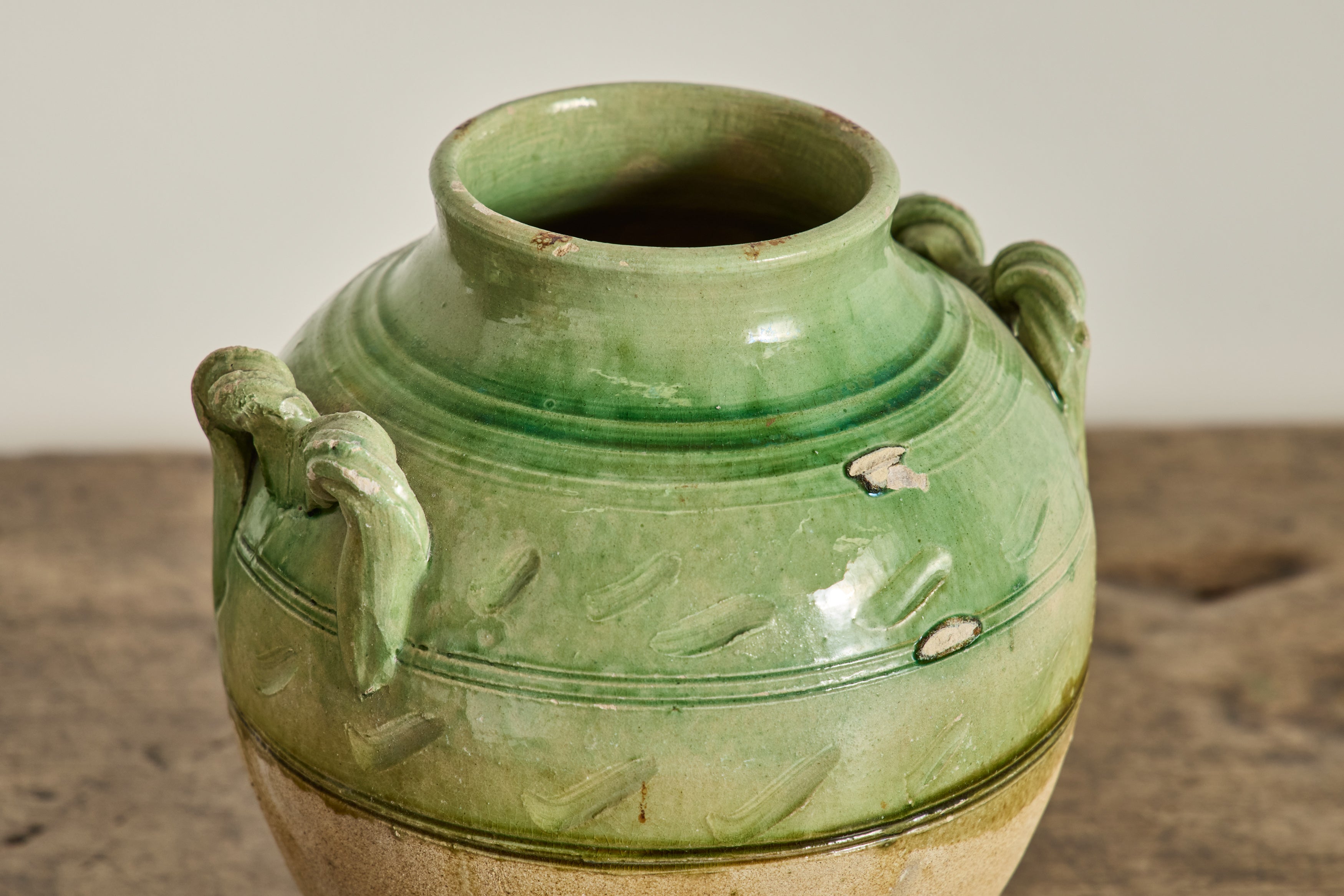 Italian Green Vase