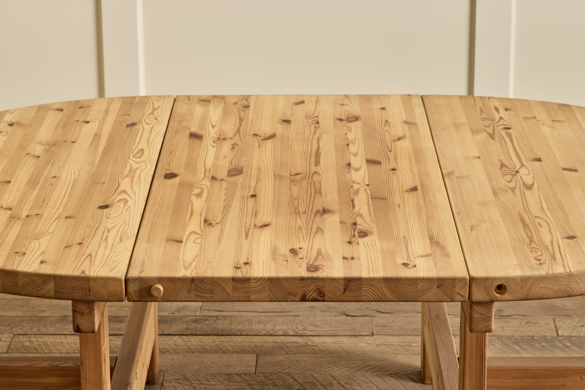 Poulsen Pine Oval Dining Table