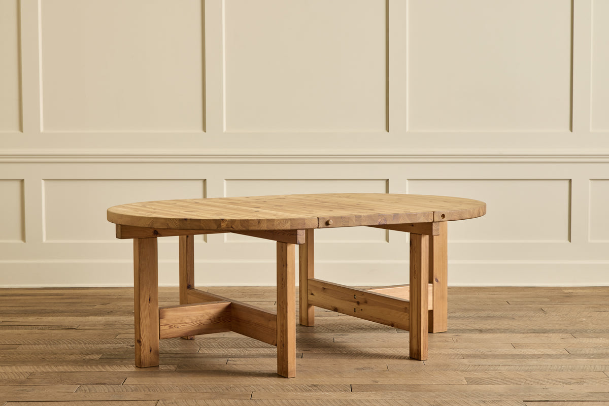 Poulsen Pine Oval Dining Table
