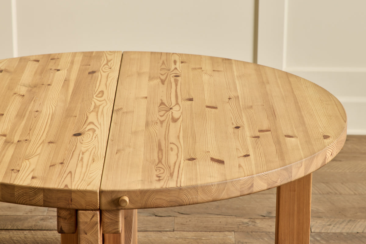 Poulsen Pine Oval Dining Table