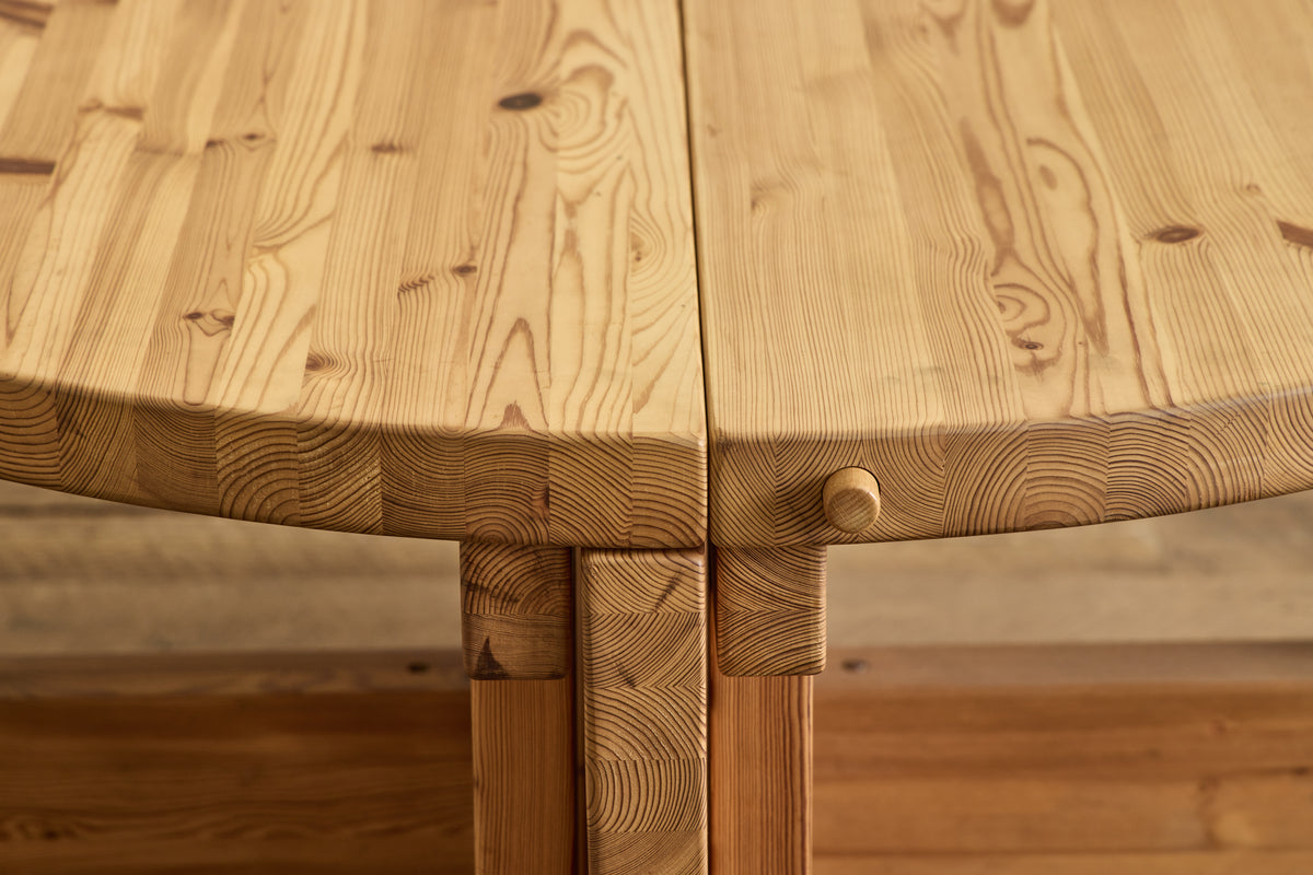 Poulsen Pine Oval Dining Table