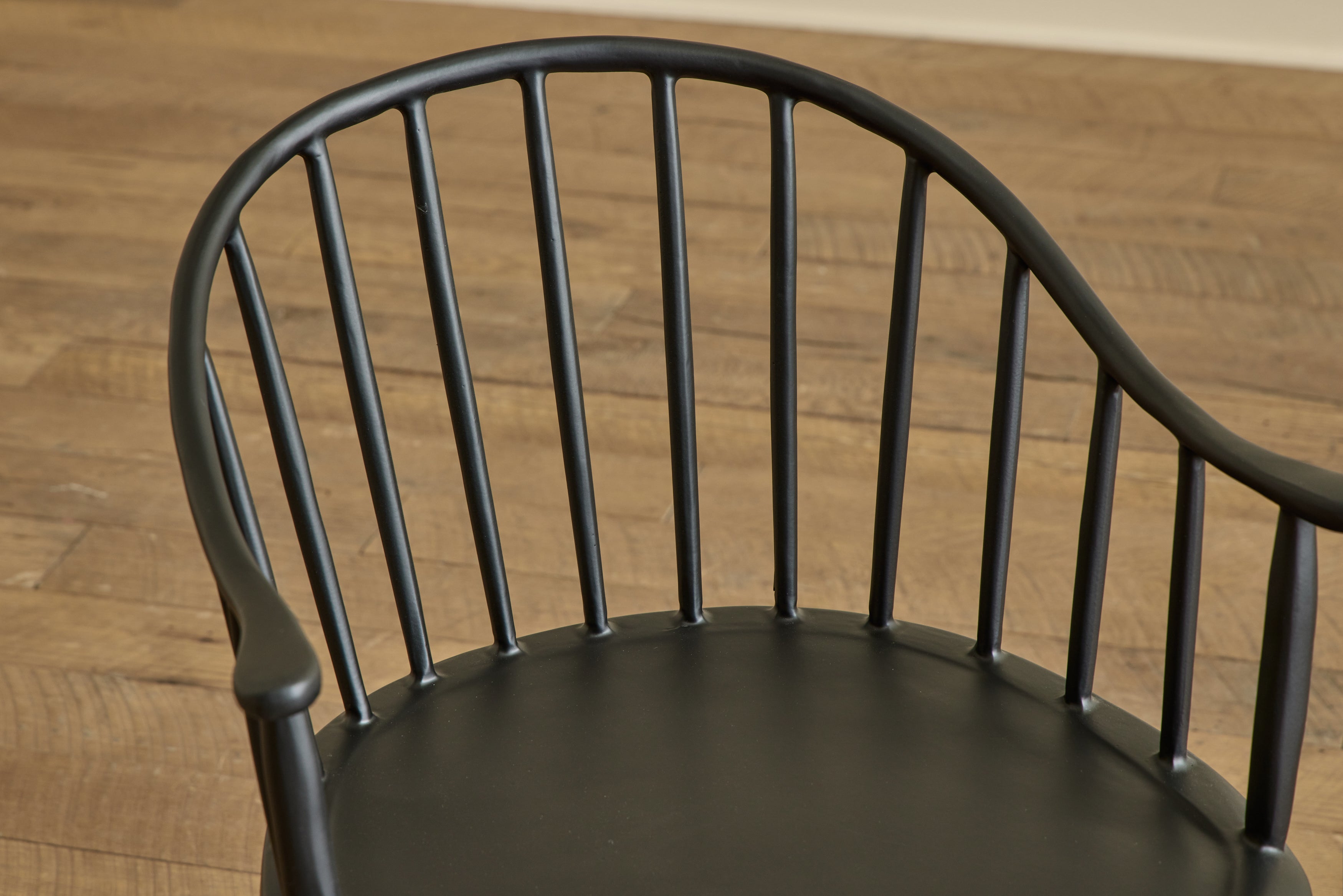 Low Back Windsor Chair, Black